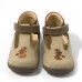 Hnedé sandálky Szamos 